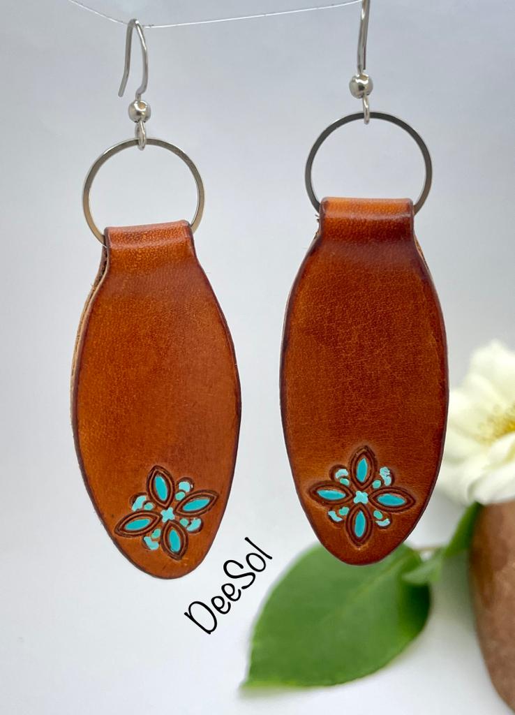 Boho style leaves