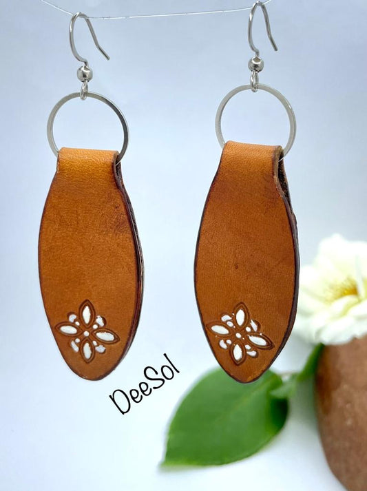 Boho style leaves