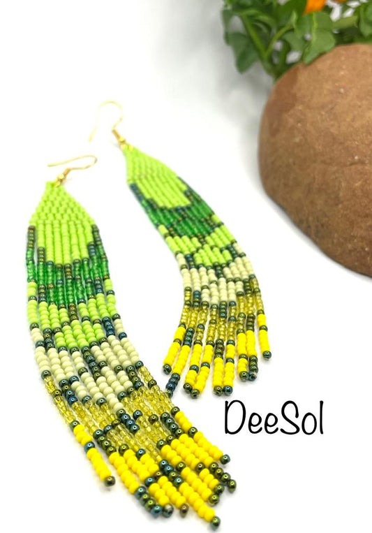 Green, Yellow, White